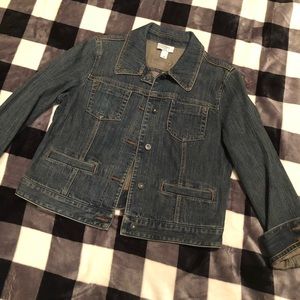 💥4 for $20💥Ann Taylor Loft Petite Denim Jacket